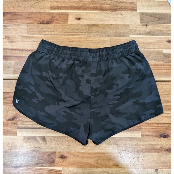 Vuori Clementine Women's Shorts XL Black Camo Running Lightweight Lined  Pocket - Picture 4 of 8